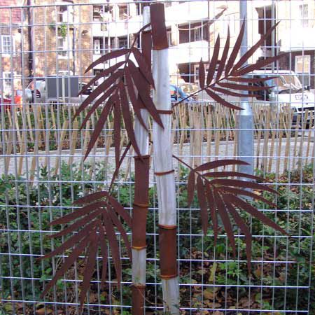 Corten Steel Sign