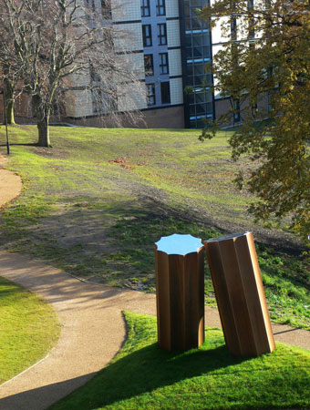 Mark Firth Sheffield Corten and Stainless Steel